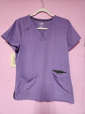 Women's Koi Scrub Top
